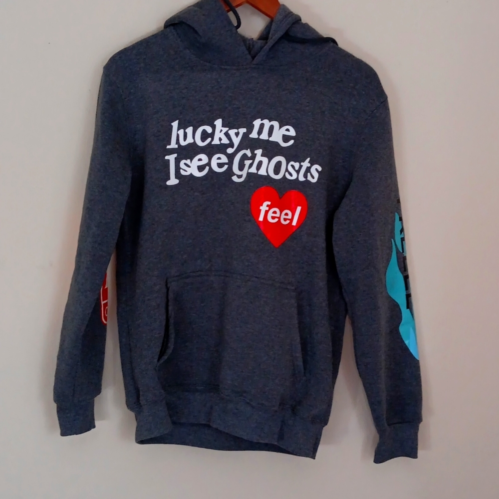 Kanye West Lucky Me I See Ghosts Hoodie Unisex - Unbranded.